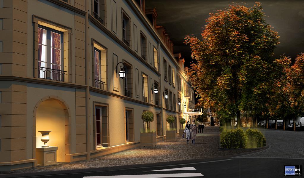 Auberge Du Jeu De Paume Chantilly Exterior foto